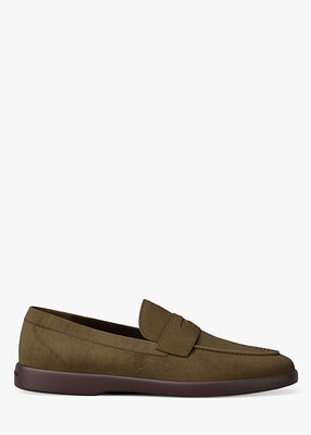 michael kors wesley suede loafer