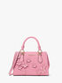 Marilyn Small Floral Embellished Satchel michael kors marilyn small floral embellished satchel