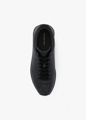 michael kors حذاء رياضي رودس من الجلد وشعار الماركة