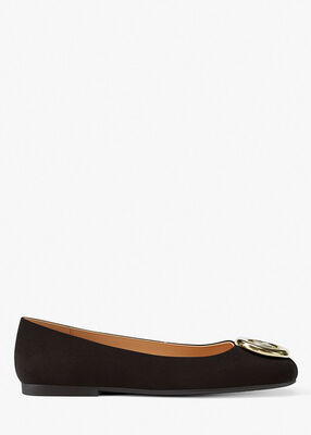 michael kors milan suede ballet flat