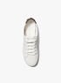 michael kors keely leather trainer