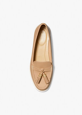 michael kors kiernan leather loafer