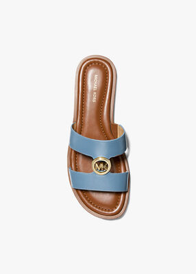 michael kors erin leather sandal