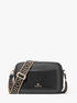 Maeve Large Logo and Faux Leather Crossbody Bag michael kors maeve large logo and faux leather crossbody bag