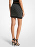 Logo Jacquard Mini Skirt michael kors logo jacquard mini skirt