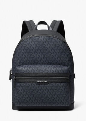 michael kors cooper signature logo backpack
