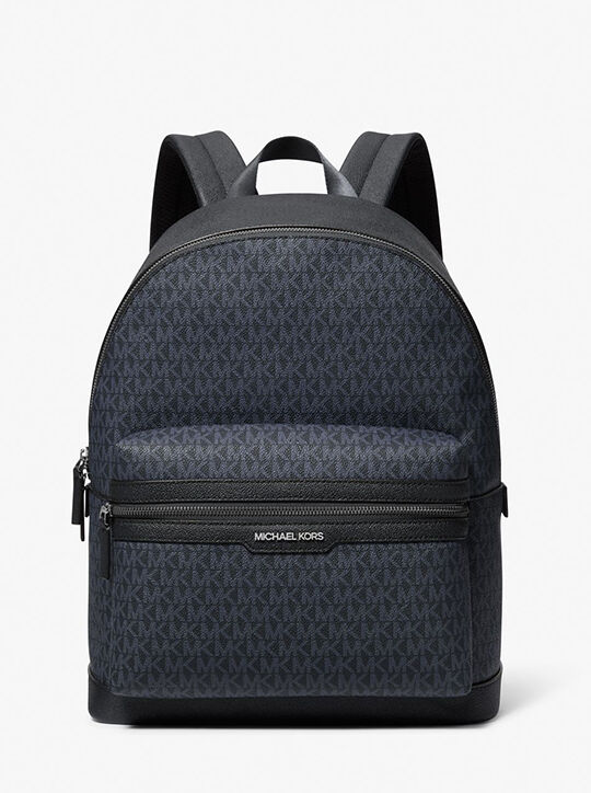 michael kors cooper signature logo backpack