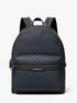 michael kors cooper signature logo backpack