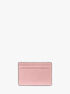 michael kors pebbled leather card case