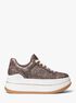 Hayes Empire Signature Logo Platform Sneaker michael kors hayes empire signature logo platform sneaker
