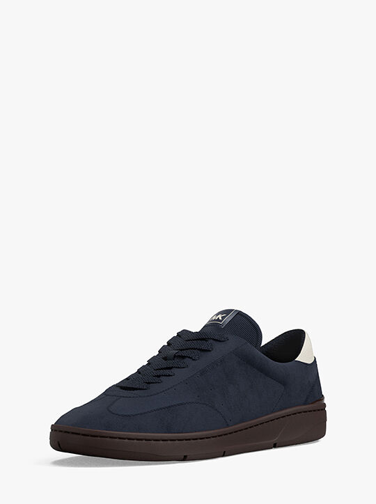 michael kors wilton suede sneaker