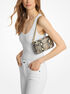 michael kors bryant small snake embossed leather convertible pochette