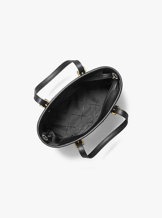 Jet Set Travel Extra-Small Logo Top-Zip Tote Bag michael kors jet set travel extra small logo top zip tote bag