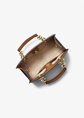 michael kors حقيبة سينثيا الصغيرة المزينة بشعار الماركة