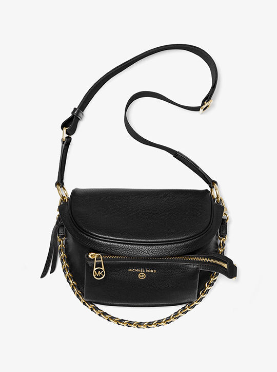 Slater Medium Pebbled Leather Sling Pack michael kors slater medium pebbled leather sling pack