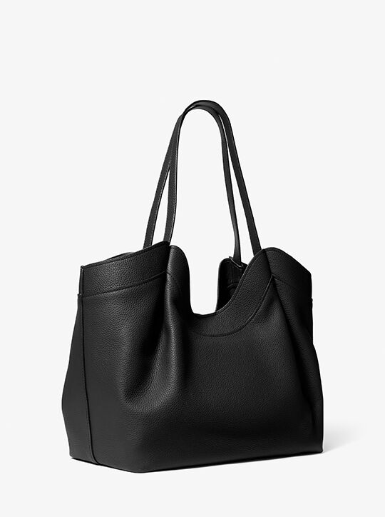 michael kors nolita large pebbled leather tote bag