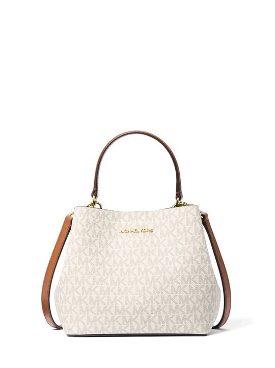 Pratt Small Signature Logo Shoulder Bag michael kors pratt small signature logo shoulder bag