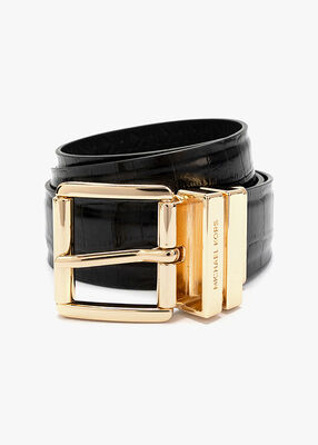 michael kors حزام قابل للعكس 35 مم