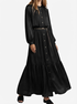 michael kors satin shirtdress