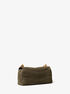 michael kors bryant small suede convertible shoulder bag