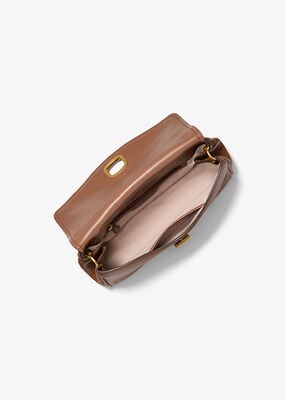 Bryant Large Textured Leather Convertible Shoulder Bag michael kors bryant large textured leather convertible shoulder bag