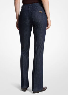 michael kors bootcut denim jeans
