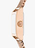 michael kors georgie rose gold watch