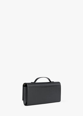 michael kors hamilton moderne medium leather convertible clutch