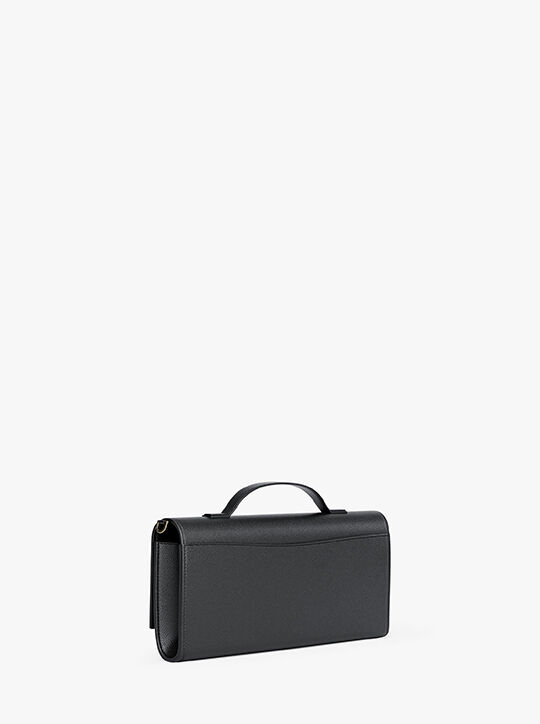 Hamilton Moderne Medium Leather Convertible Clutch michael kors hamilton moderne medium leather convertible clutch