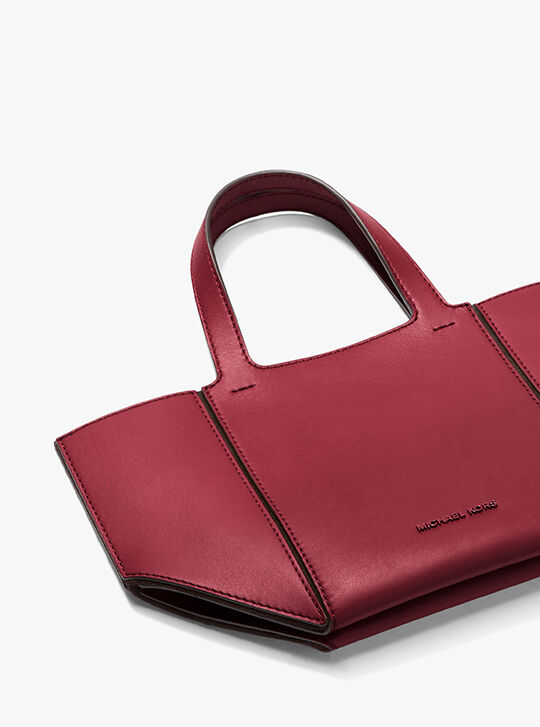 Jordi Small Leather Tote Bag, CRIMSON | Michael Kors UAE