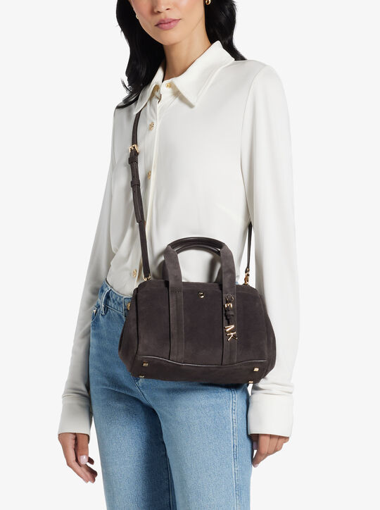 michael kors romee handbag brushed cow leather