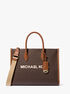Mirella Medium Signature Logo Tote Bag michael kors mirella medium signature logo tote bag