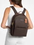 Sable Large Signature Logo Backpack michael kors sable large signature logo backpack