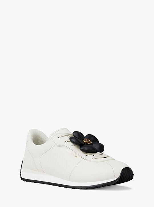 Rhodes Floral Embellished Trainer michael kors rhodes floral embellished trainer