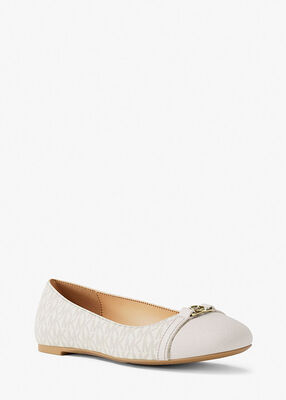 michael kors mandy signature logo moccasin