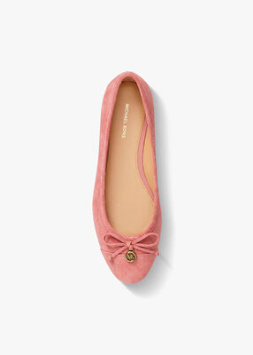 michael kors piper flex suede ballet flat