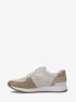 Allie Signature Logo Trainers michael kors allie signature logo trainers