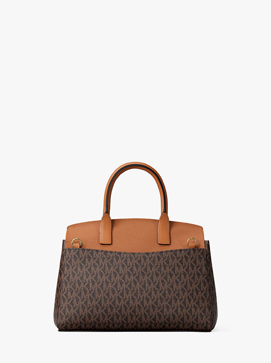 michael kors حقيبة لاندري الصغيرة بشعار الماركة