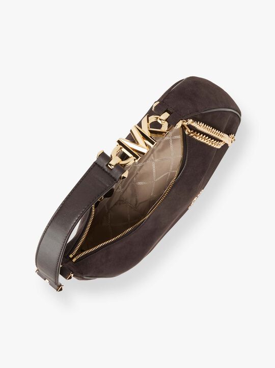 حقيبة كتف بايبر كبيرة من الجلد المدبوغ michael kors حقيبة كتف بايبر كبيرة من الجلد المدبوغ