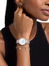 Mini Pyper Pavé Silver-Tone Watch and Jewelry Gift Set michael kors mini pyper pav silver tone watch and jewelry gift set