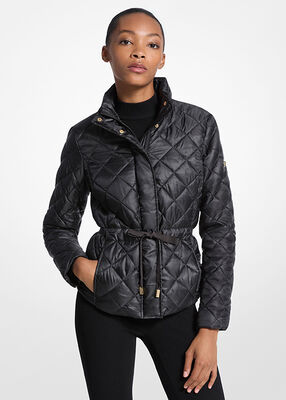 michael kors quilted puffer jacket
