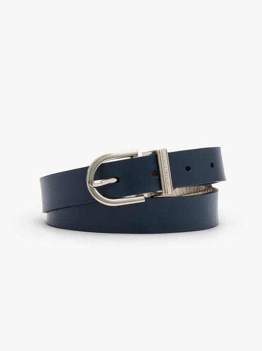 Reversible Signature Logo Belt michael kors reversible signature logo belt