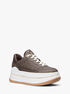 Hayes Signature Logo Platform Sneaker michael kors hayes signature logo platform sneaker