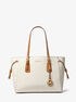 michael kors voyager medium logo tote bag