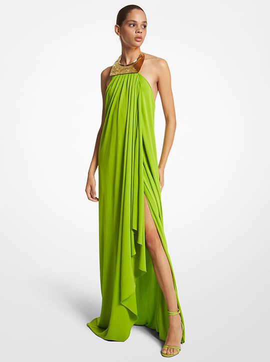 ثوب قلادة كريب جيرسي michael kors ثوب قلادة كريب جيرسي