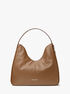 Nayla Medium Pebbled Leather Hobo Shoulder Bag michael kors nayla medium pebbled leather hobo shoulder bag
