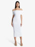michael kors stretch knit over the shoulder dress