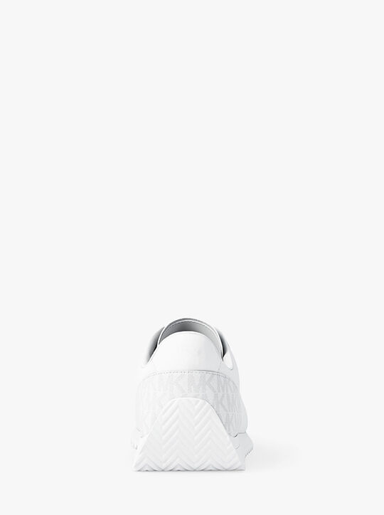 michael kors rhodes leather trainer