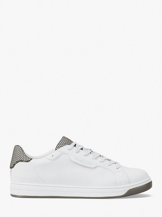 michael kors keating leather sneaker