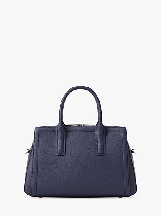 michael kors حقيبة ليلى الجلدية متوسطة الحجم